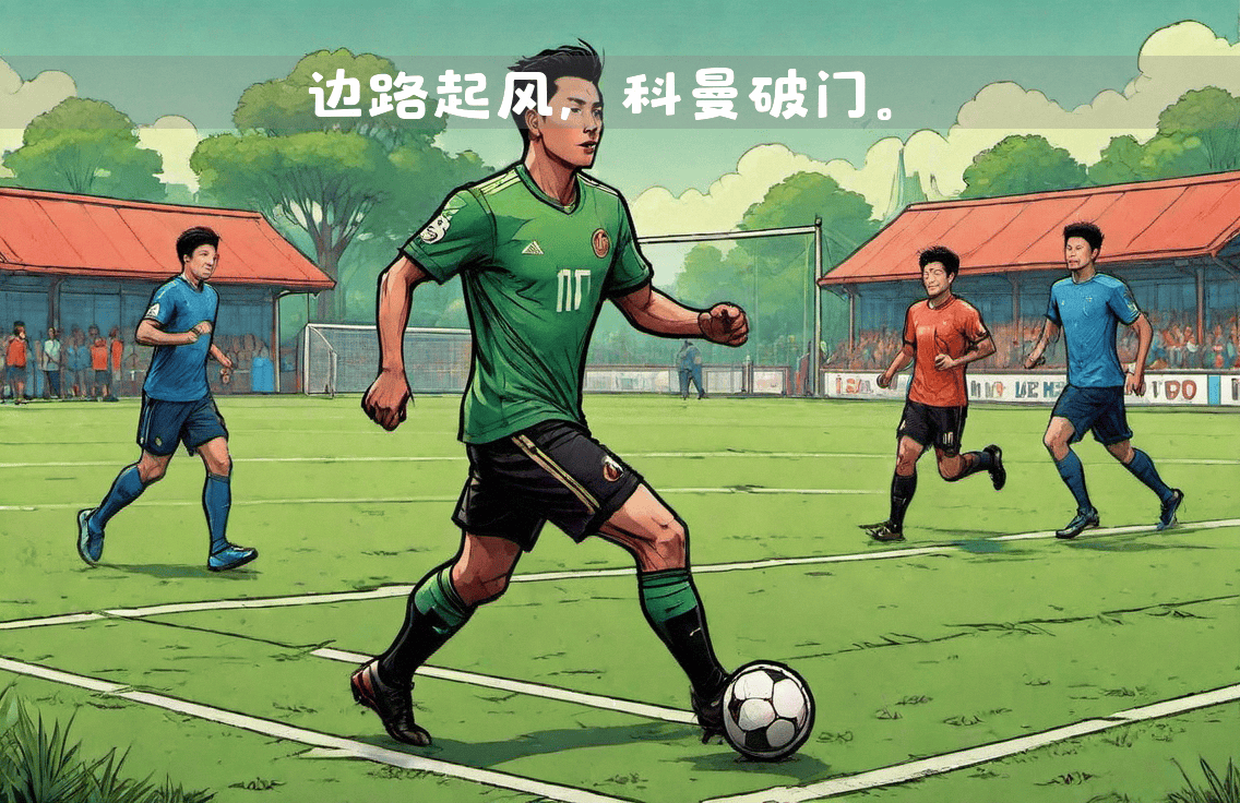 边路突破，球队创造多次威胁的简单介绍